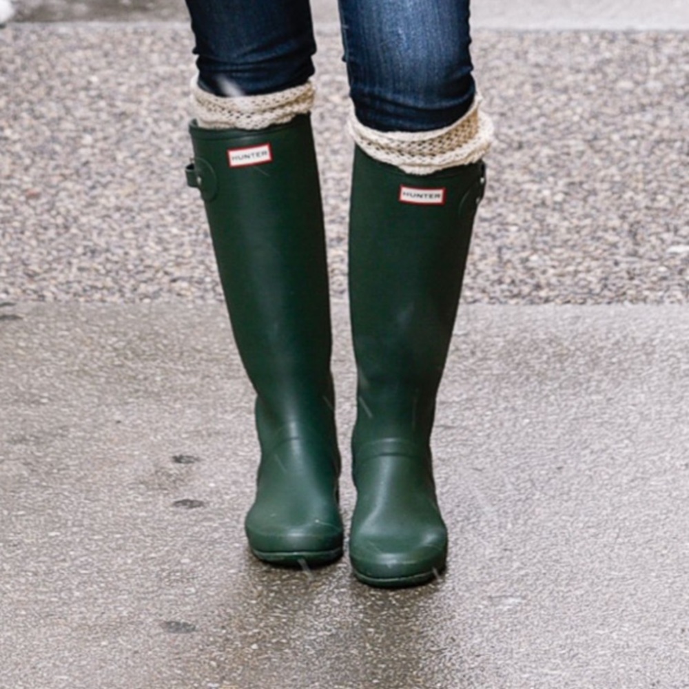 Green Hunter Boots